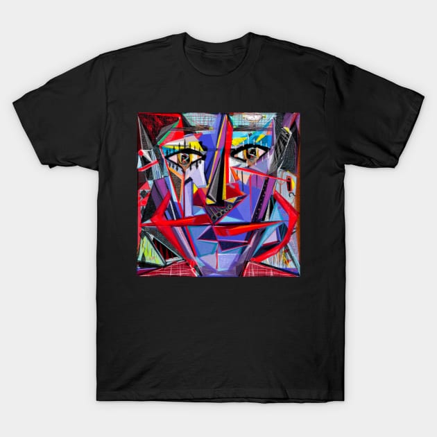 Portrait of a Court Jester, Mug, Tote, Mask T-Shirt by DeniseMorgan